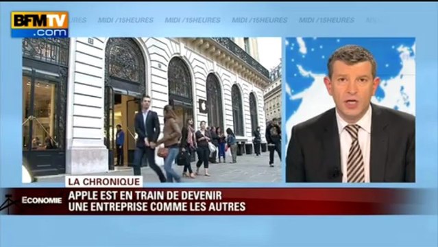 Chronique éco de Nicolas Doze: Apple devient une entreprise comme les autres - 24/04
