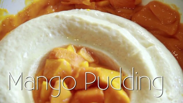 Sweet Mango Pudding Recipe by Annuradha Toshniwal - Vegetarian [HD]