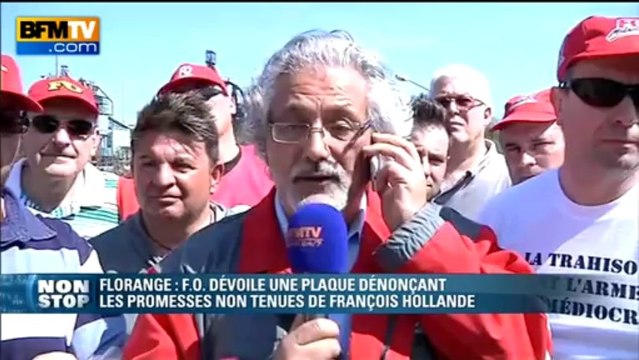 Florange: Si le gouvernement et François Hollande avaient tenu leurs promesses, on n'en serait pas là - 24/04