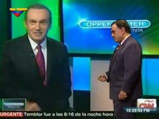 Andrés Oppenheimer cortó audio a Calixto Ortega mientras lo desmentía