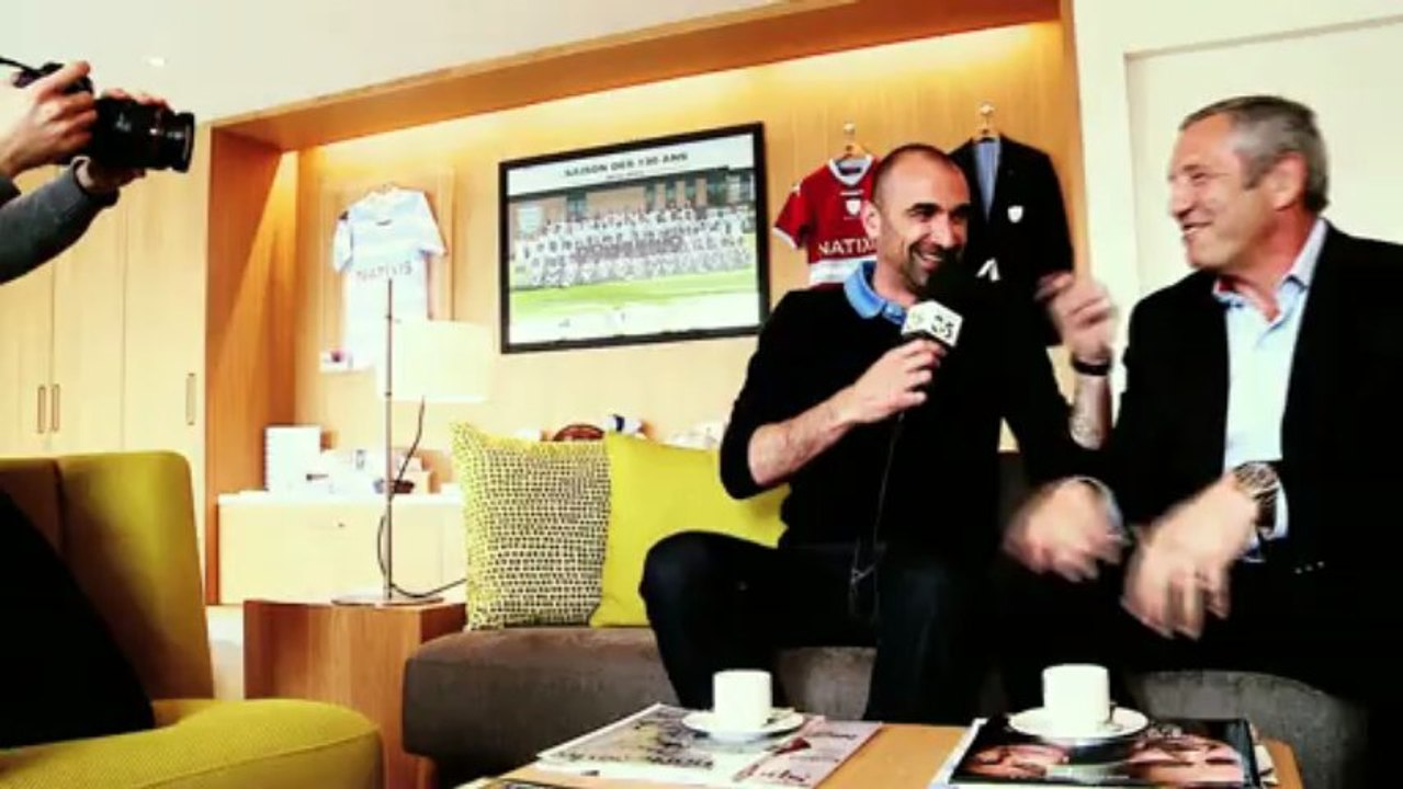 Racing Métro 92 : Jérome Alonzo rencontre C. Mombet