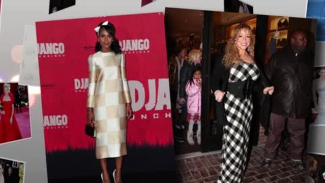 Celebs Checking Out the Checkerboard Print