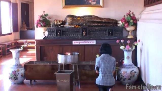 Бангкок - храм Золотой горы (клип)