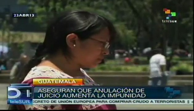 Exigen se reanude juicio contra Ríos Montt en Guatemala