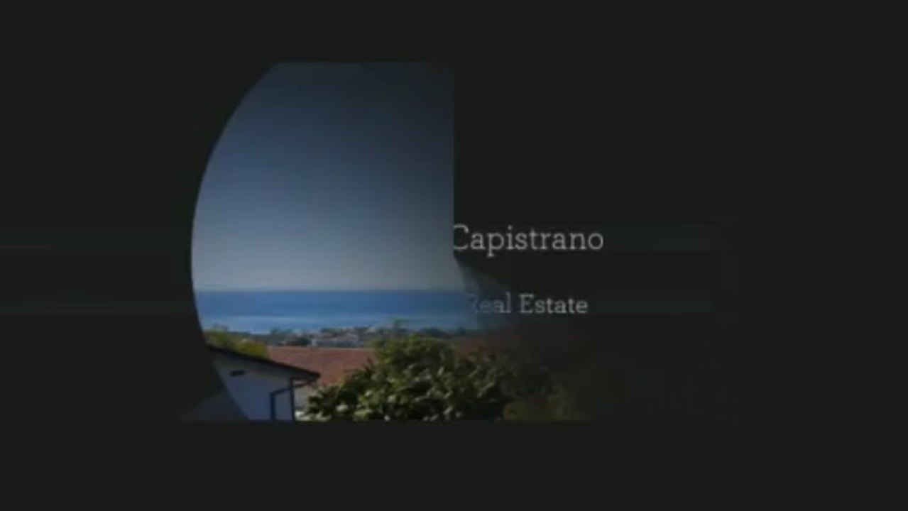San Juan Capistrano Ocean View Homes & Real Estate for Sale