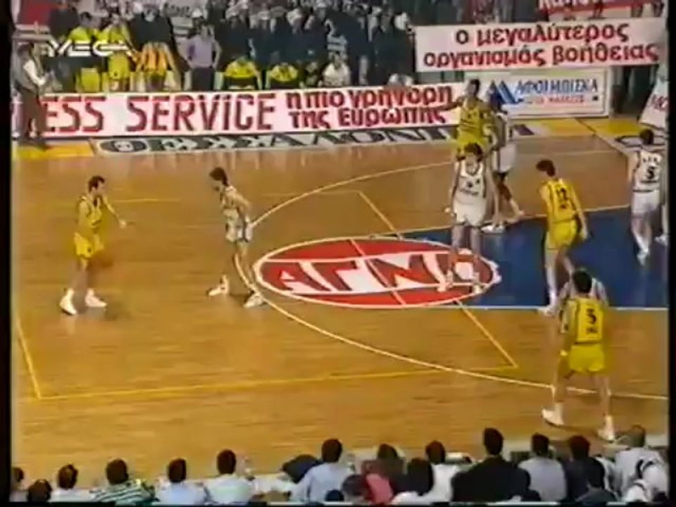 ARIS - PAOK 86-85 (5) 4/5/1991