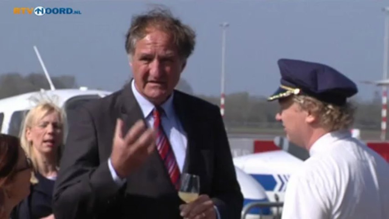 Verlengde baan Eelde onder veel belangstelling geopend - RTV Noord