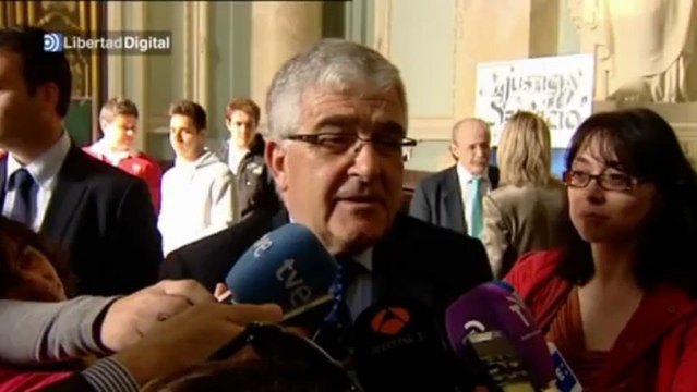 El presidente del Supremo califica el acoso a políticos de libertad de expresión