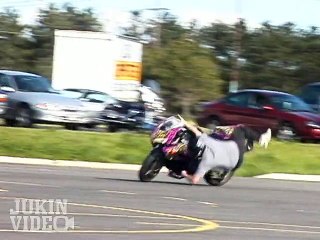 Moto Face Plant Crash