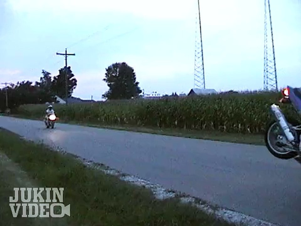 Stu stoppie crash