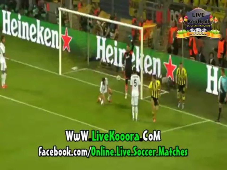 الهدف الاول بورسيا دورتموند فى ريال مدريد