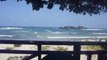 Beautiful View of Ocean, Beach and Islands from Big Lee's Beach Bar in Puerto Plata, Dominican Republic