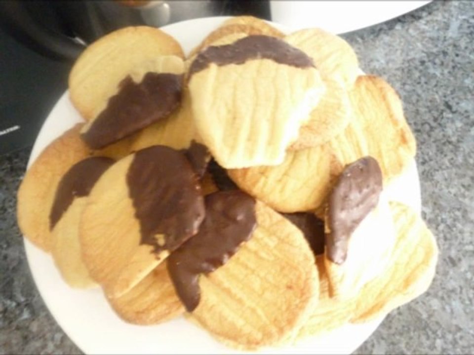 pattes de chat au chocolat