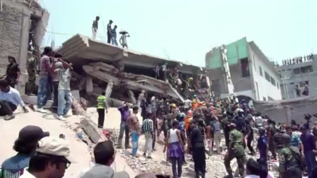 Scores killed as Bangladesh building collapses