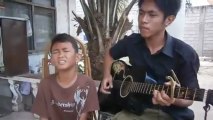 Filipino Boy sings Dance with My Father