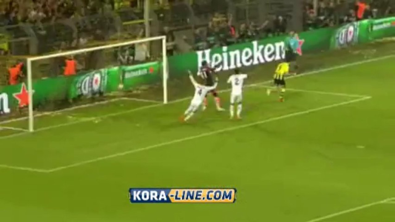 الهدف الثاني والثالث لـ بوروسيا دورتموند في مرمى الريال