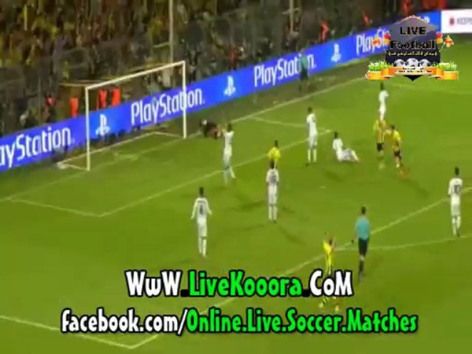 الهدف الثالث لبورسيا دورتموند فى ريال مدريد
