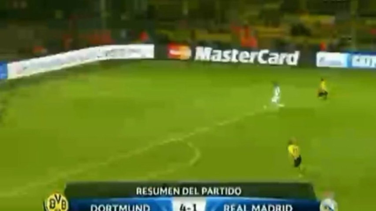 Borussia Dortmund 4-1 Real Madrid