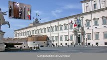 Roma - Consultazioni al Quirinale per la formazione del Governo (23.04.13)