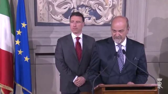 Roma - Minoranza linguistica della Valle d'Aosta dopo le consultazioni al Quirinale (23.04.13)