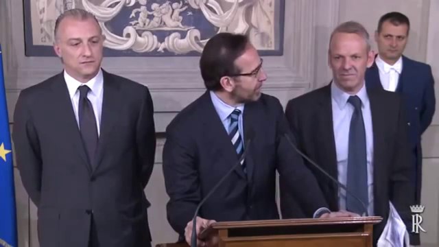 Roma - Gruppo del Senato per le Autonomie - PSI al termine delle consultazioni (23.04.13)