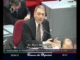 Télécharger la video: Roma - L'audizione dei rappresentanti CGIL,CISL, UIL e UGL (22.04.13)