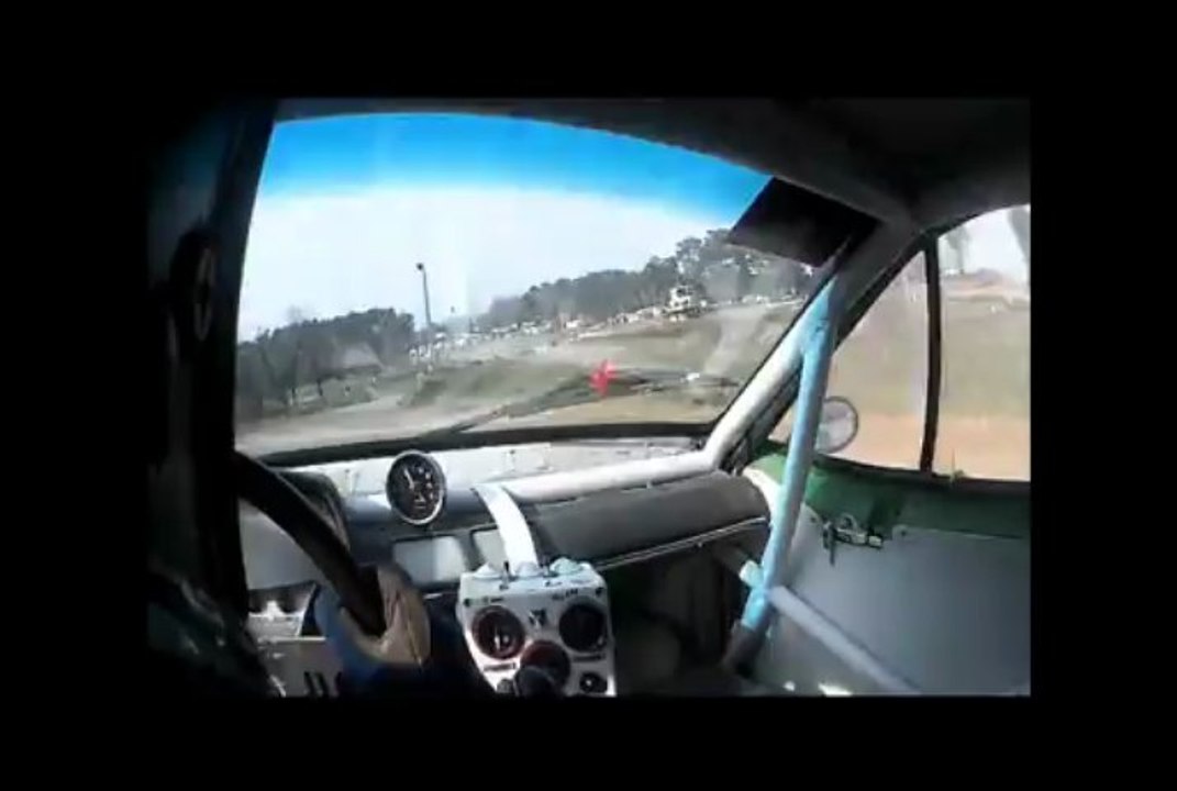 AUTOCROSS TROPHEE UFOLEP  MINZAC 6-7 AVRIL 2013 FRANCIS 1ERE MANCHE