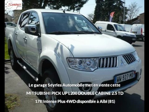 MITSUBISHI PICK UP L200 DOUBLE CABINE Diesel neuve à 23980 €
