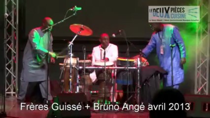 Frères Guissé + Bruno Angé au Deux Pièces Cuisine