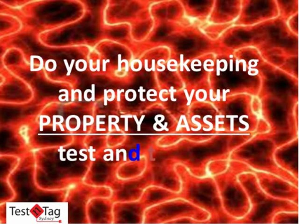 Testing and Tagging RENTAL PROPERTY it's the law