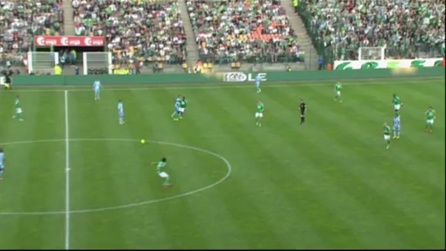 But Renaud COHADE (50ème) - AS Saint-Etienne - AC Ajaccio (4-2) - saison 2012/2013