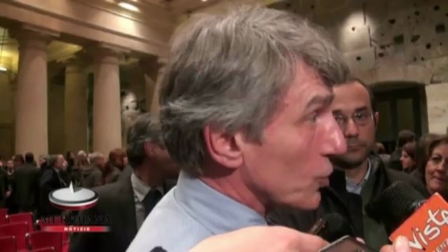 Sassoli presenta il suo programma Partire da Roma per cambiare l'Italia