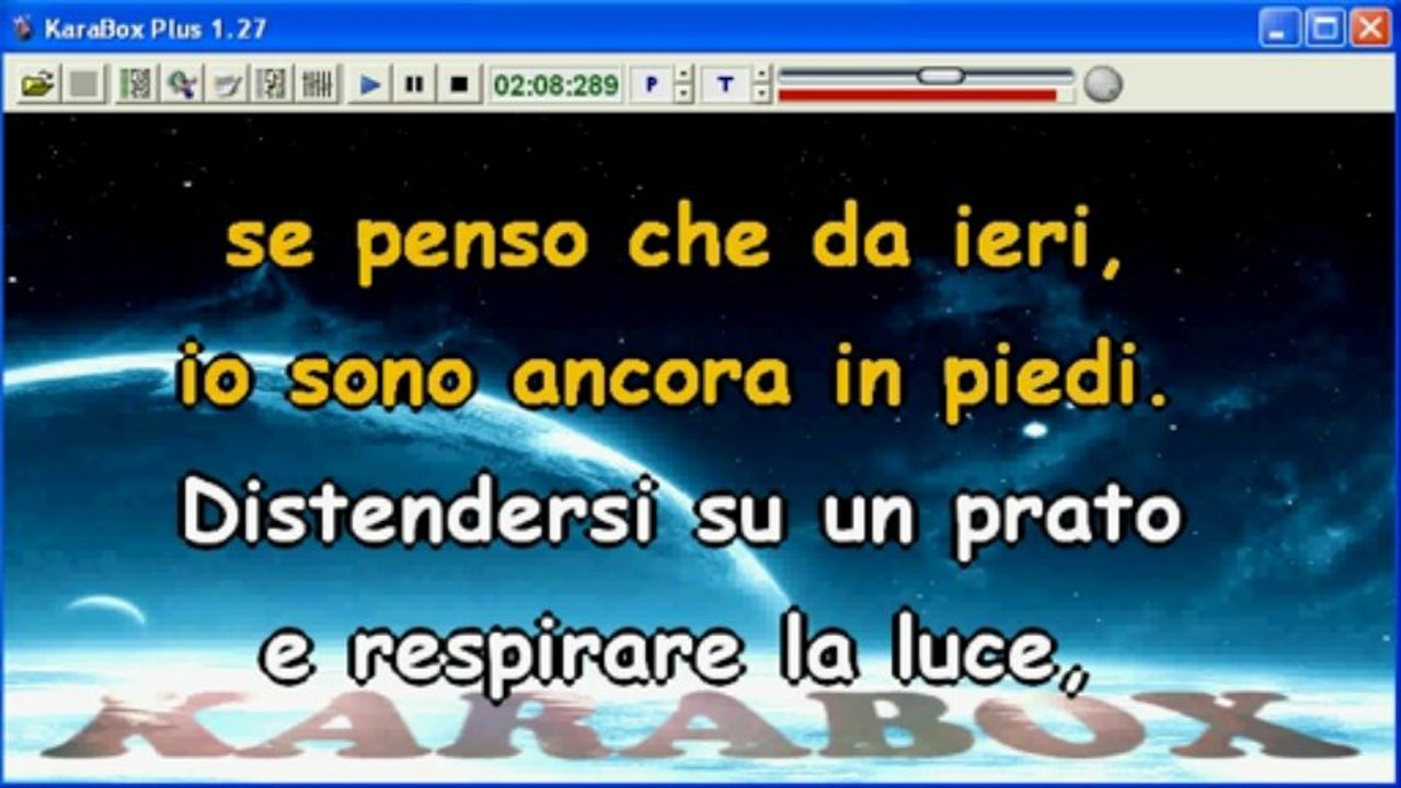 Modà - Gioia - Karaoke con Testo Lyrics e Cori KaraBox Base Musciale Audio Reale HQ Album 2013 Strumentale