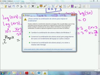 Usando la definición de logaritmos