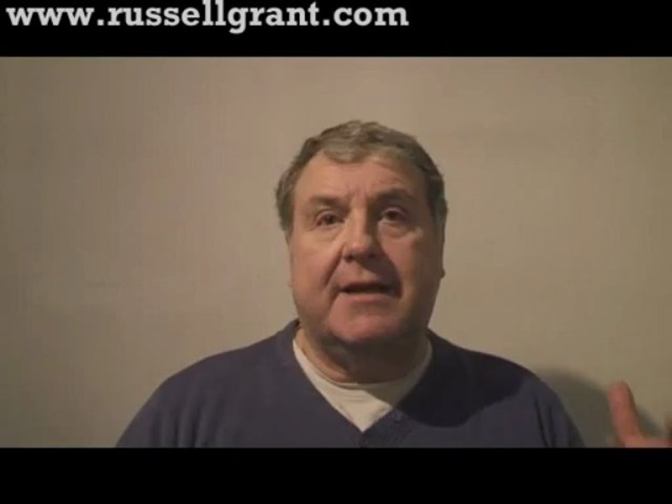 Russell Grant Video Horoscope Libra April Thursday 25th 2013 www.russellgrant.com