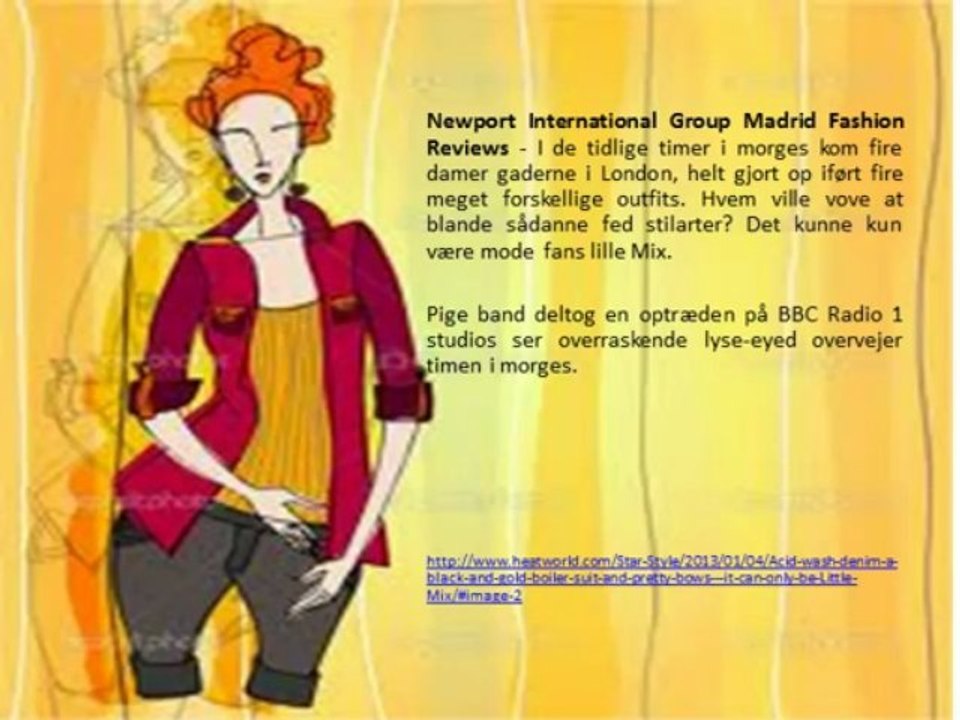Newport International Group Madrid Fashion Reviews