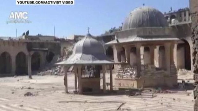 Syria fighting in Aleppo destroys UNESCO site