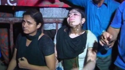 Rescuers work through the night after building collapse