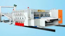 high quality &performance fully automatic flexo printing slotting die-cutting machine