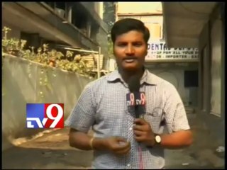 Fire accident in Abids book godown