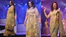 Poonam Dhillon Sizzles In Rohit Verma Saree!