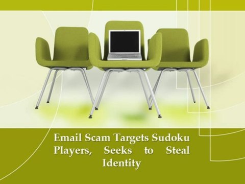 Email Scam Targets Sudoku Players, Seeks to Steal Identity