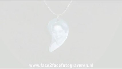 Linkerkant gebroken hart incl. graveren