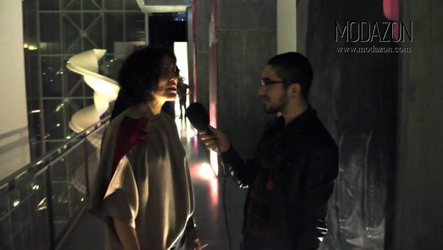 Istanbul Fashion Week Şubat 2011 Mehtap Elaidi Röportaj