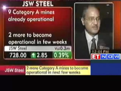 Plans to Bid Iron Ore Blocks in Karanataka : JSW Steel