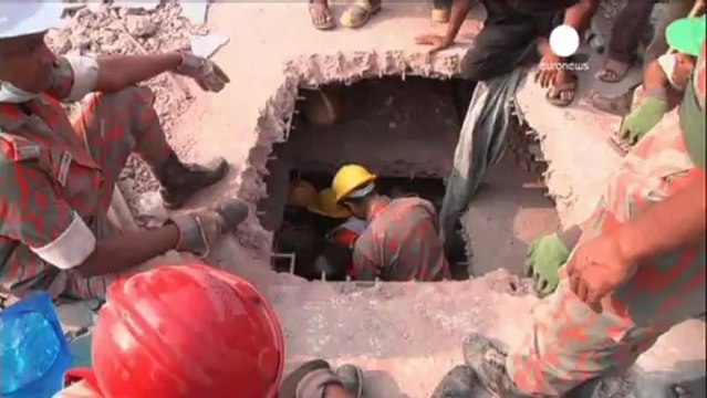 Bangladesh struggles to find survivors from factory collapse