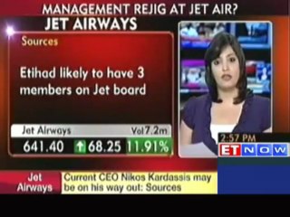 Management Rejig likely at Jet Airways