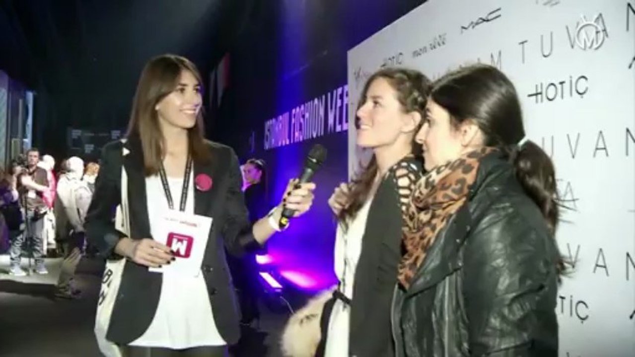 Istanbul Fashion Week Şubat 2012 Billur Saatçi - Ferhan Talib Röportajı