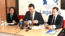 Rueda de prensa del alcalde de Leganés, Jesús Gómez, del 25 de abril de 2013