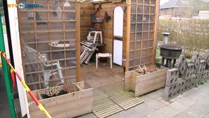 De gewonde man lag in de tuin van Janny Vos - RTV Noord